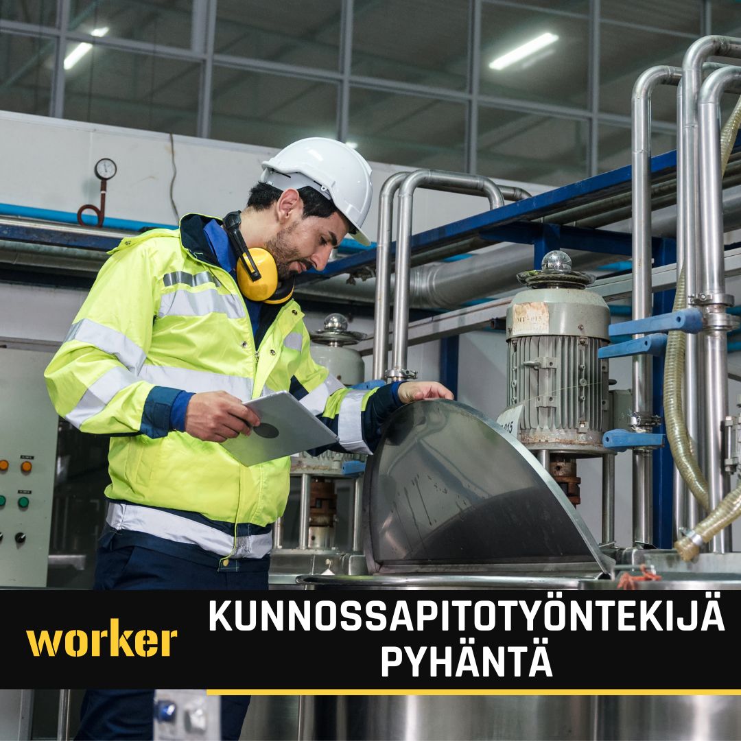 Kunnossapitotyöntekijä